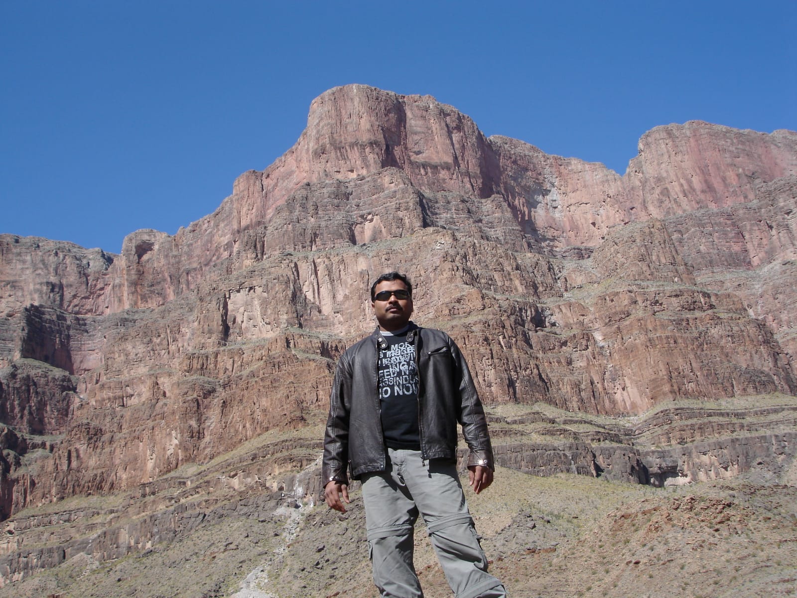KP standing at a mountain viewpoint